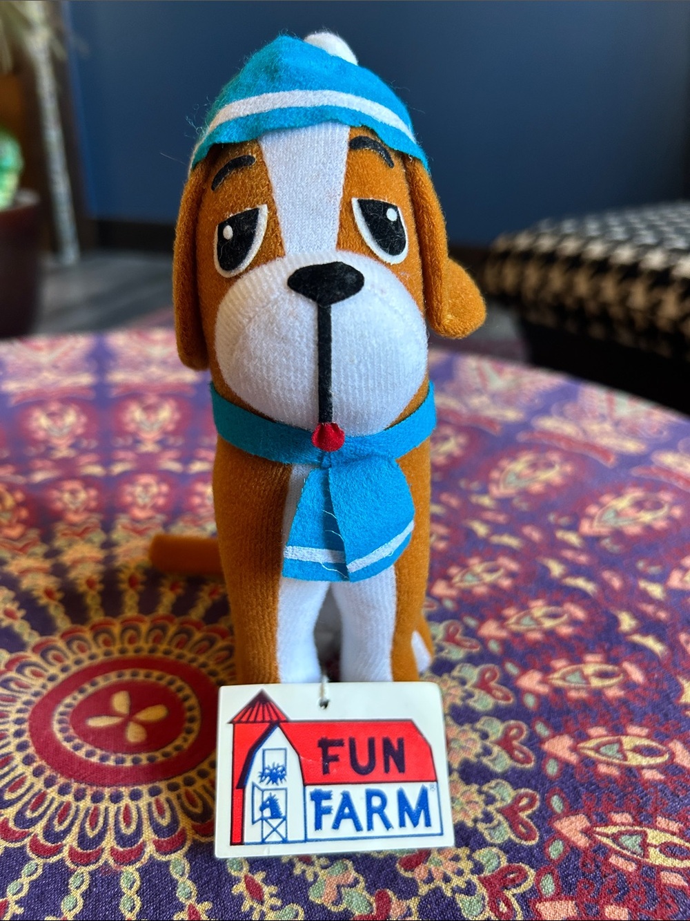1978 Fun Farm Dog with tags
